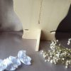 Parure en perles de pur cristal et cristal nacré