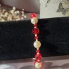 Bracelet en perles de pur cristal et cristal nacré
