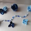 Bracelet en perles de pur cristal et cristal nacré