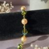 Bracelet en perles de pur cristal et cristal nacré