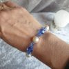 Bracelet en perles de pur cristal et cristal nacré
