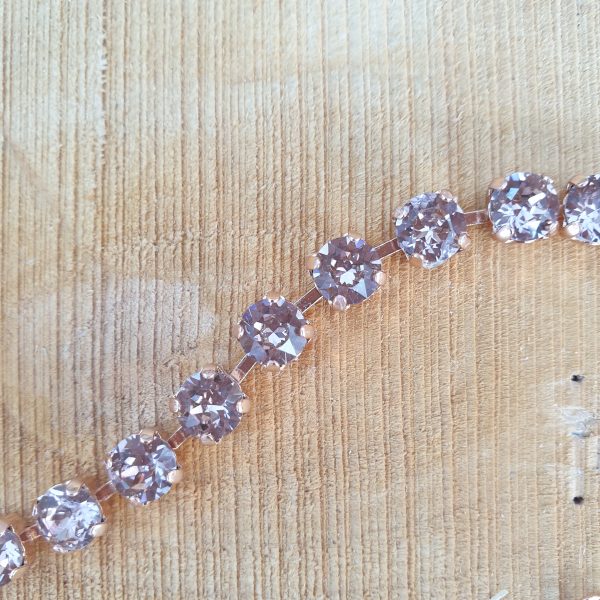 Bracelet de cristaux sertis