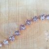 Bracelet de cristaux sertis