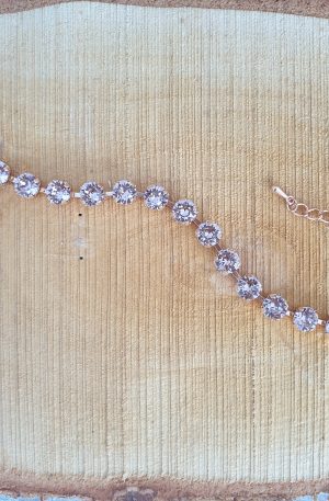 Bracelet de cristaux sertis