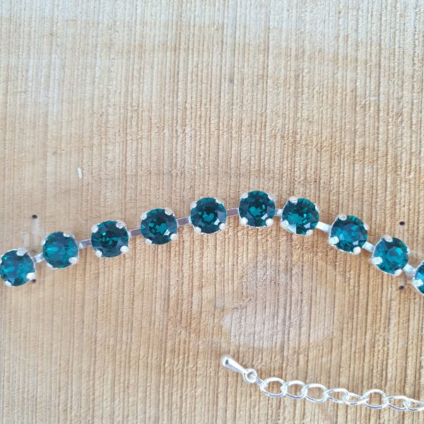 Bracelet de cristaux sertis