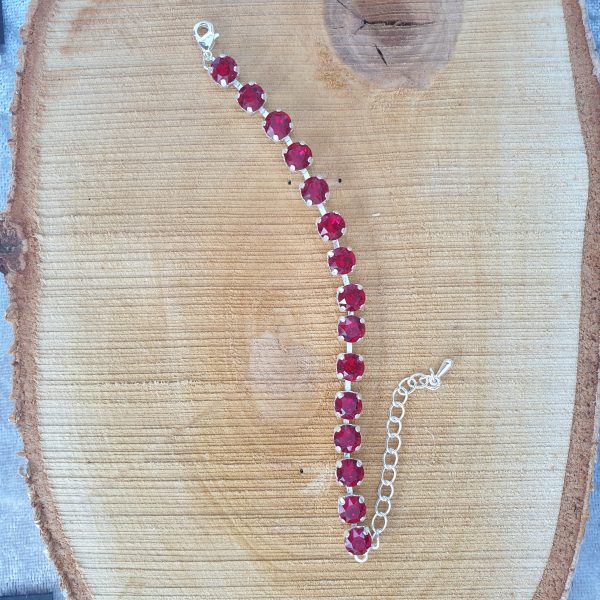 Bracelet de cristaux sertis