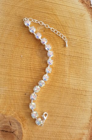 Bracelet de cristaux sertis