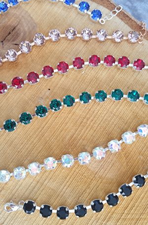 Bracelet en purs cristaux sertis