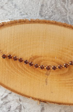Bracelet de cristaux sertis