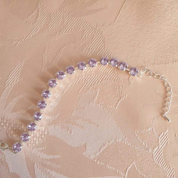 Bracelet de cristaux sertis