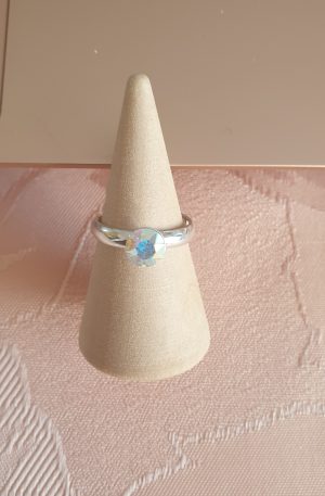 Bague ajustable en cristaux