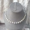 Parure de cristaux sertis