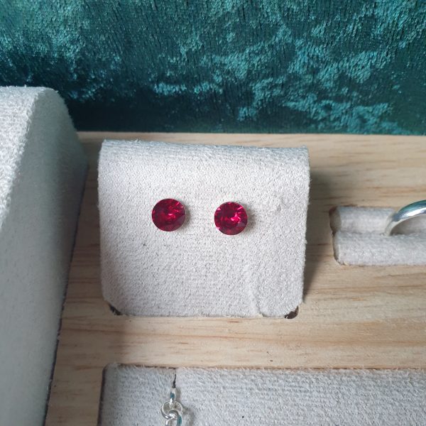 Boucles d'oreilles en cristaux