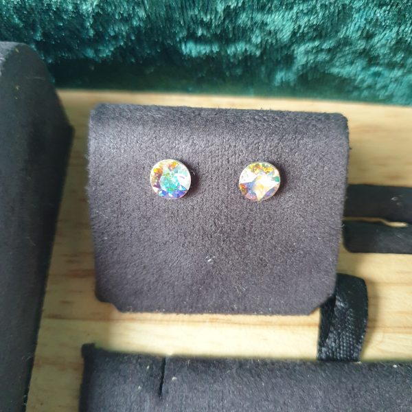 Boucles d'oreilles en cristaux