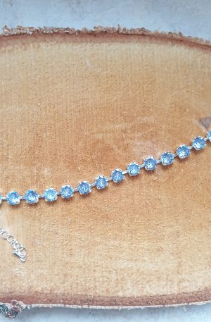 Bracelet de cristaux sertis