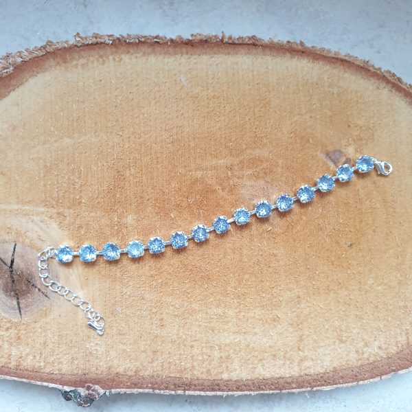 Bracelet de cristaux sertis