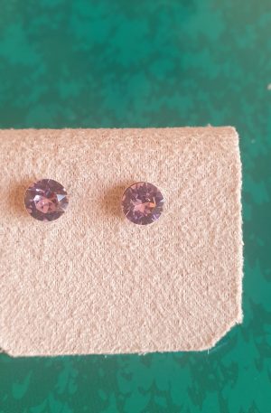 Boucles d oreilles de cristaux