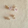 Boucles d oreilles de cristaux