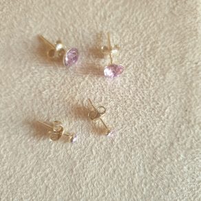 Boucles d oreilles de cristaux