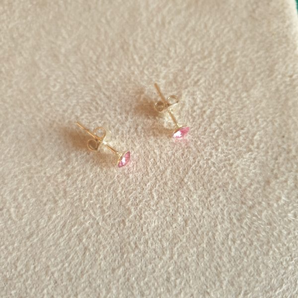 Boucles d oreilles de cristaux