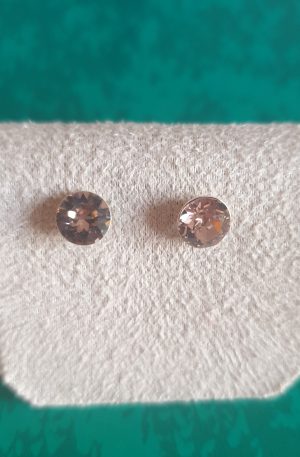 Boucles d oreilles de cristaux