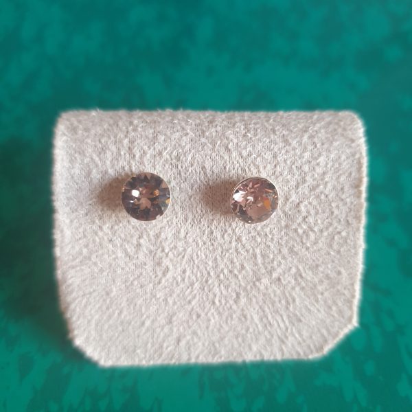 Boucles d oreilles de cristaux