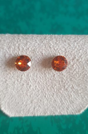 Boucles d oreilles de cristaux