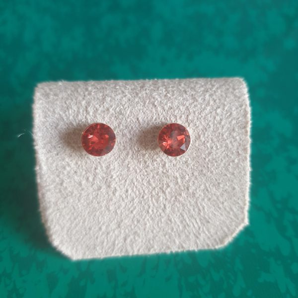 Boucles d oreilles de cristaux