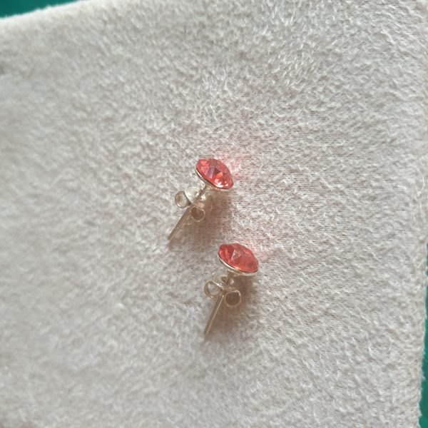 Boucles d oreilles de cristaux
