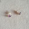 Boucles d oreilles de cristaux