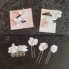 Accessoires en satin et perles