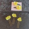 Accessoires en satin et perles