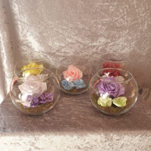 En bocal en verre