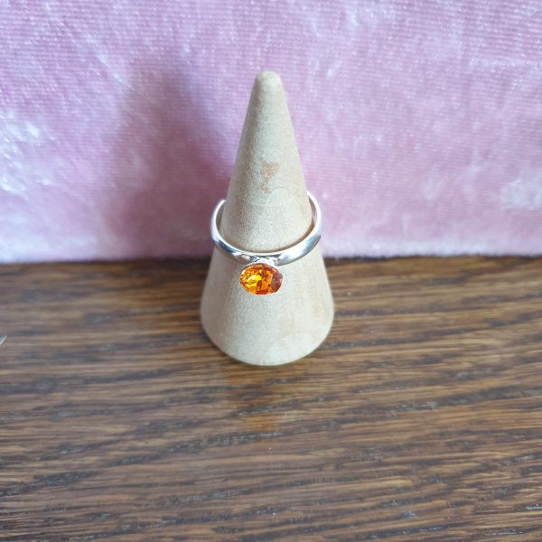 Bague ajustable en cristal