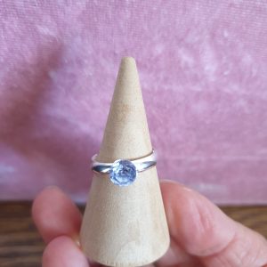 Bague ajustable en cristal