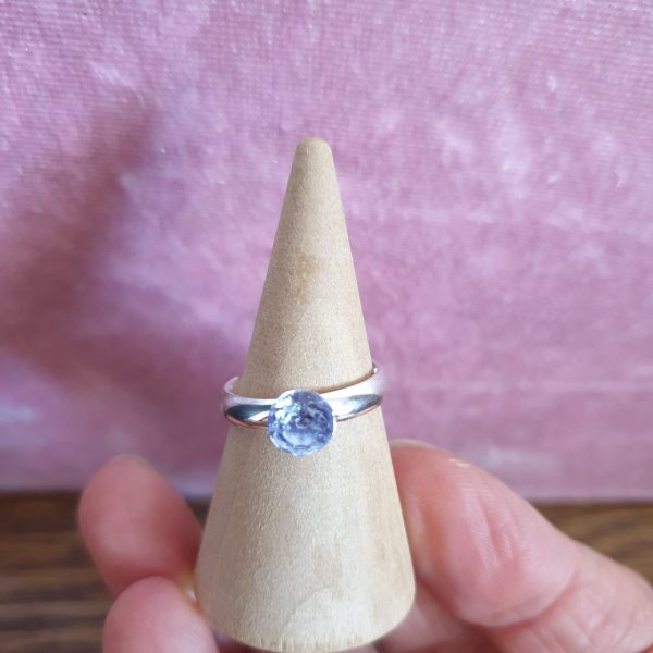 Bague ajustable en cristal