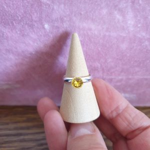 Bague ajustable en cristal