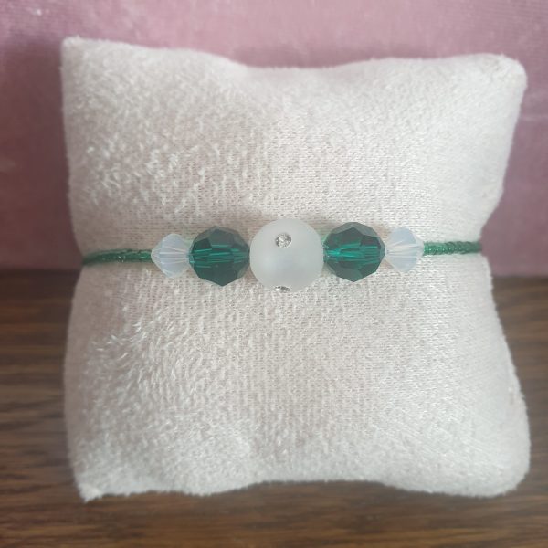 Bracelet de cristaux strass et cristaux