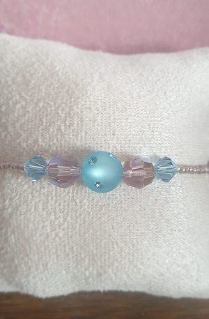 Bracelet de cristaux strass et cristaux