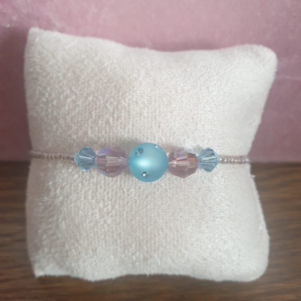 Bracelet de cristaux strass et cristaux