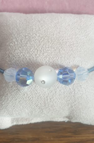 Bracelet de cristaux strass et cristaux