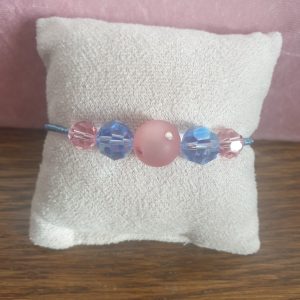 Bracelet de cristaux strass et cristaux