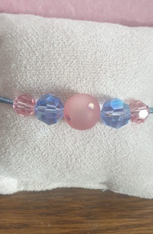 Bracelet de cristaux strass et cristaux