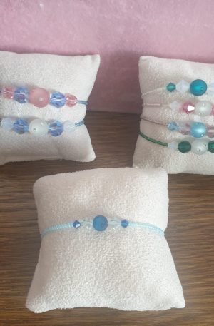 Bracelet en cristaux strass et cristaux