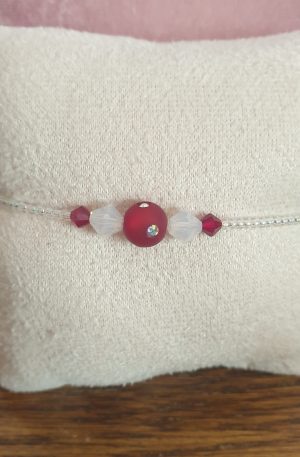 Bracelet de cristaux strass et cristaux