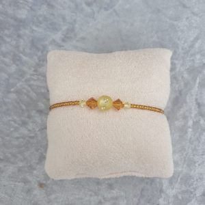 Bracelet de cristaux strass et cristaux