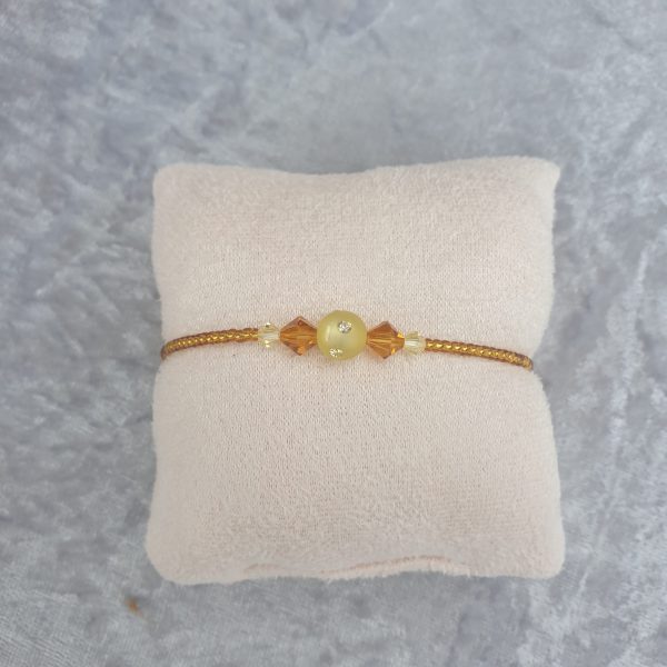 Bracelet de cristaux strass et cristaux