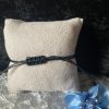 Bracelet de cristaux et coton ciré
