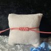 Bracelet de cristaux et coton ciré