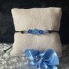 Bracelet de cristaux et coton ciré